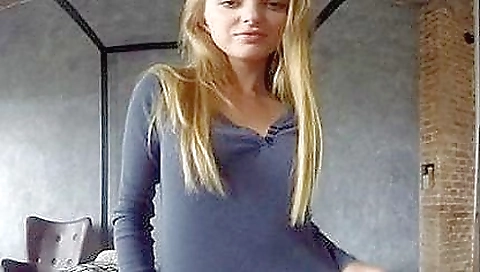 Super sexy girl with a big load of cum