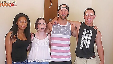 Sexy young chick fucks her boyfriend