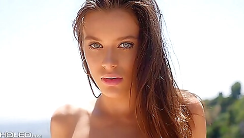 Sexy chick fucks and gets fucked by a dildo