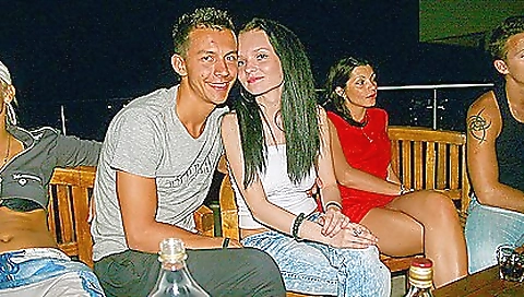 Married guy with huge tits and cum