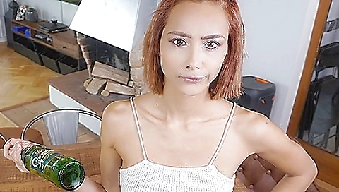 Sexy girl with a big fat ass gets fucked