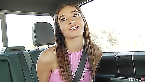 Big booty brunette hair hard ass fucking and cum on