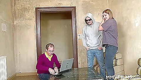 Smoking hot blonde slut gets fucked by her boyfriend