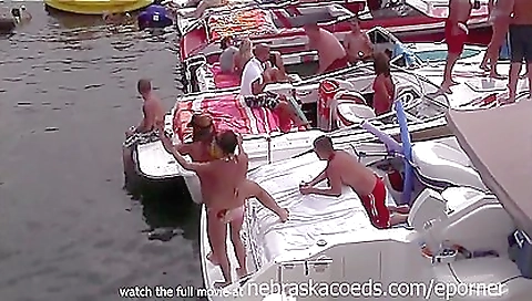 Sexy blonde slut gets fucked by her boyfriend