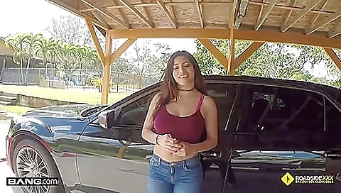 Sexy babe take coral-day cleo